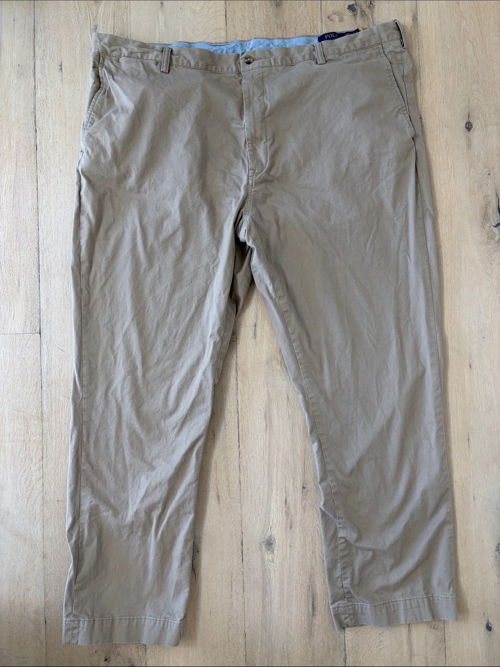 Polo Ralph Lauren Bedford Classic Fit Chino Pants Size 46x30 Khaki Tan
